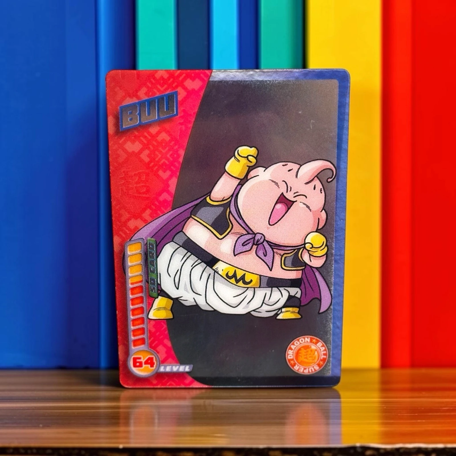 Dragon Ball Super Panini Clear Card Majin Buu #161